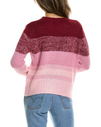 Lea & Viola Ombre Wool-Blend Sweater