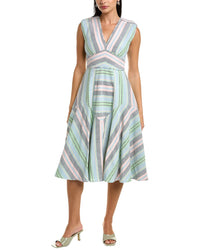 Hunter Bell Jordan Midi Dress Blue 0
