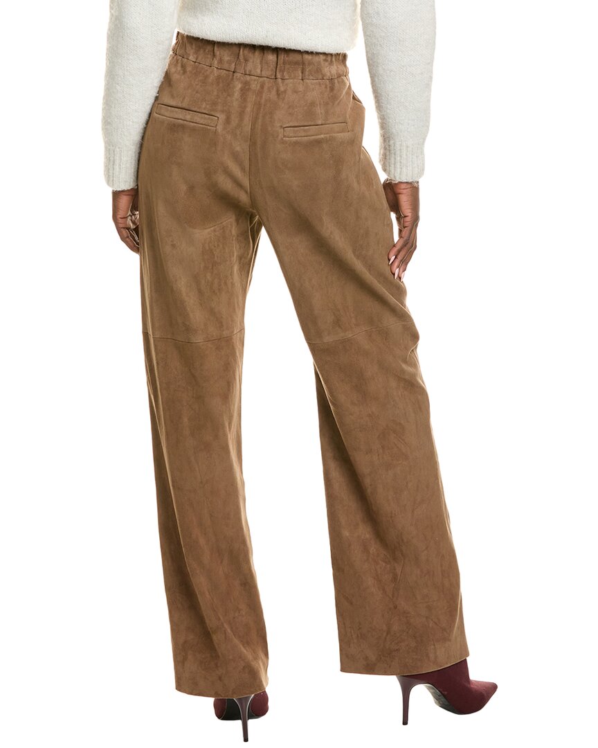 Brunello Cucinelli Leather Pant