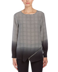 Dora Landa Top Black White