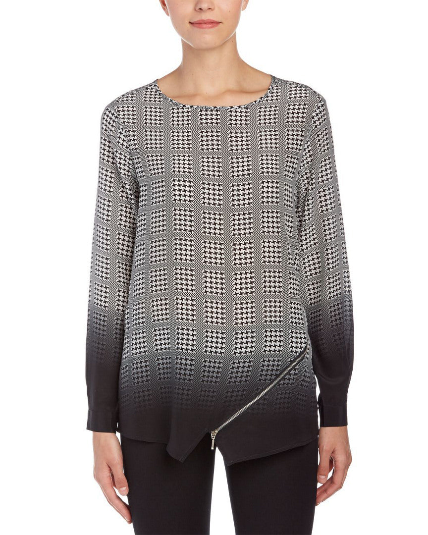 Dora Landa Top Black White