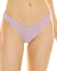 Monica Hansen Beachware U Bikini Bottom Purple