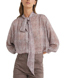 Reiss Reiss Kelsie Lurex Blouse