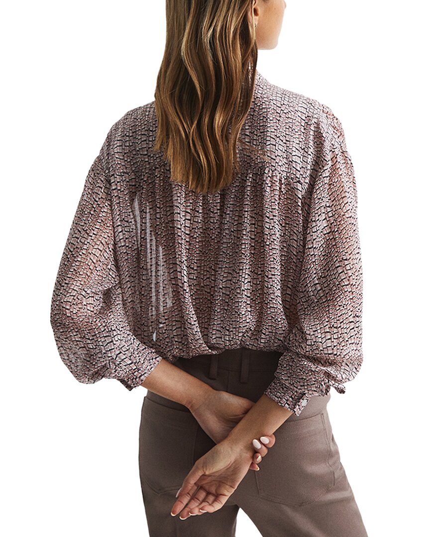 Reiss Reiss Kelsie Lurex Blouse