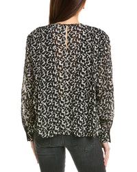 Isabel Marant E'toile Midway Silk-Blend Blouse