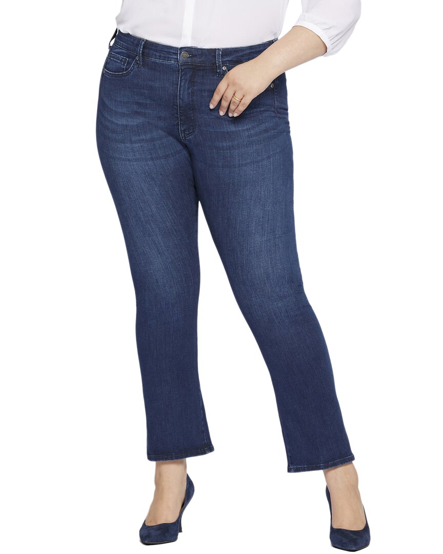 Nydj Plus Seamless Marvelous Bootcut Jean Blue