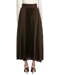 Elie Tahari Pleated Midi Skirt