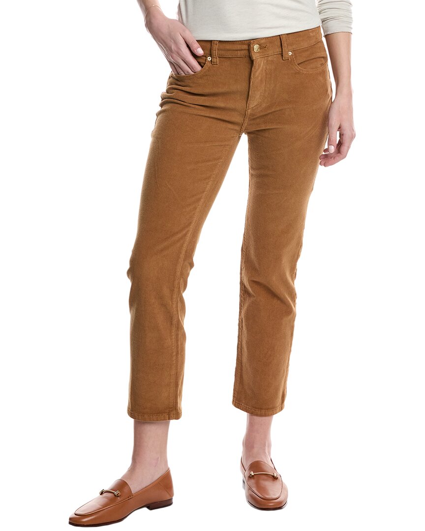 Dl1961 Mara Corduroy Ankle Straight Pant Brown Multi