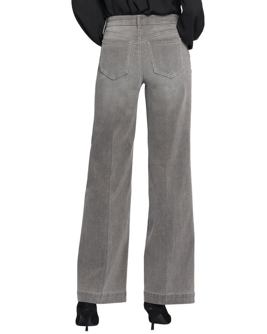 NYDJ Nydj Womens  Teresa Parade Wide Leg Jean, 00