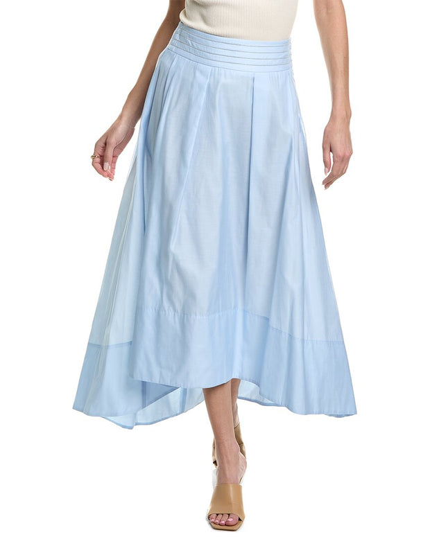 Peserico Silk-Blend Skirt