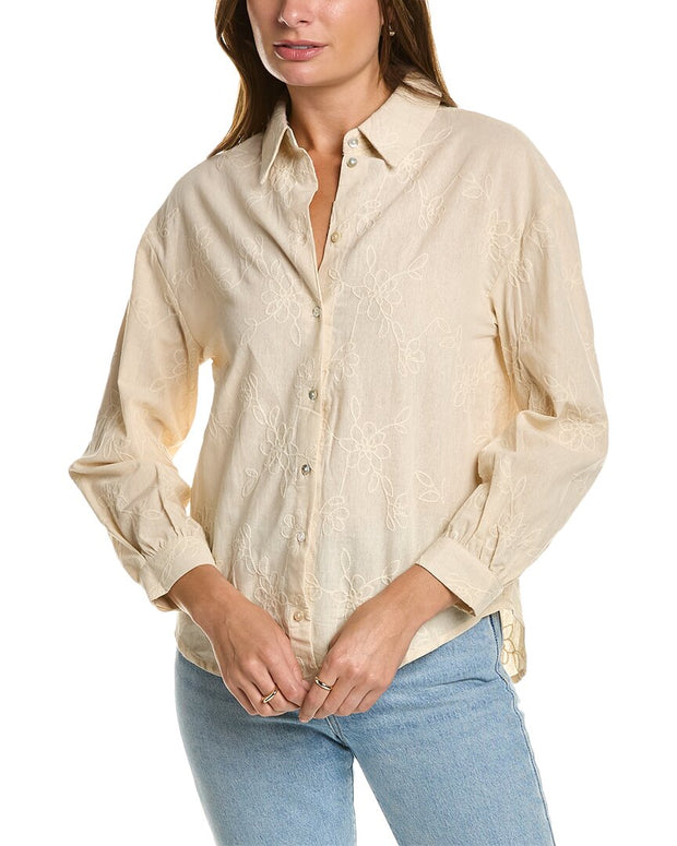 Lyra & Co Embroidered Blouse