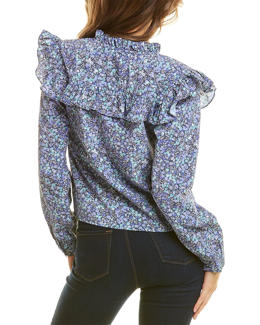 Celina Moon Ruffle Blouse