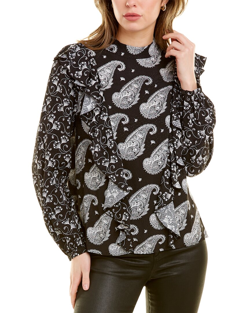 Ted Baker High Neck Blouse 1 Black
