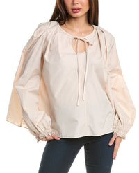3.1 Phillip Lim Poplin Blouse Beige