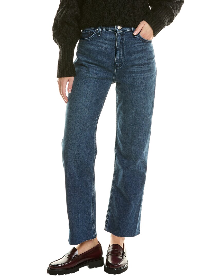 Hudson Jeans Remi High-Rise Straight Ankle Pant Blue 23" Waist
