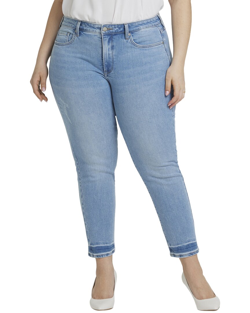 Nydj Plus Sheri Rivierasky Ankle Crop Jean Multi