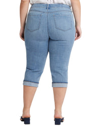 Nydj Plus Marilyn Lakefront Crop Jean