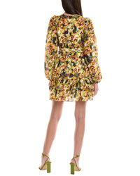 Marie Oliver Preston Linen-Blend Mini Dress