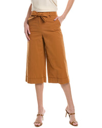 Lafayette 148 New York Ryerson Cuffed Capri Grey Multi 2