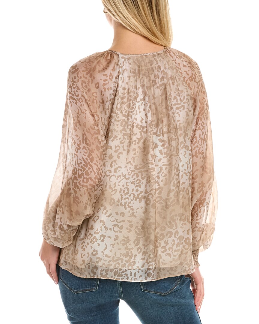 Ramy Brook Rye Silk-Blend Top
