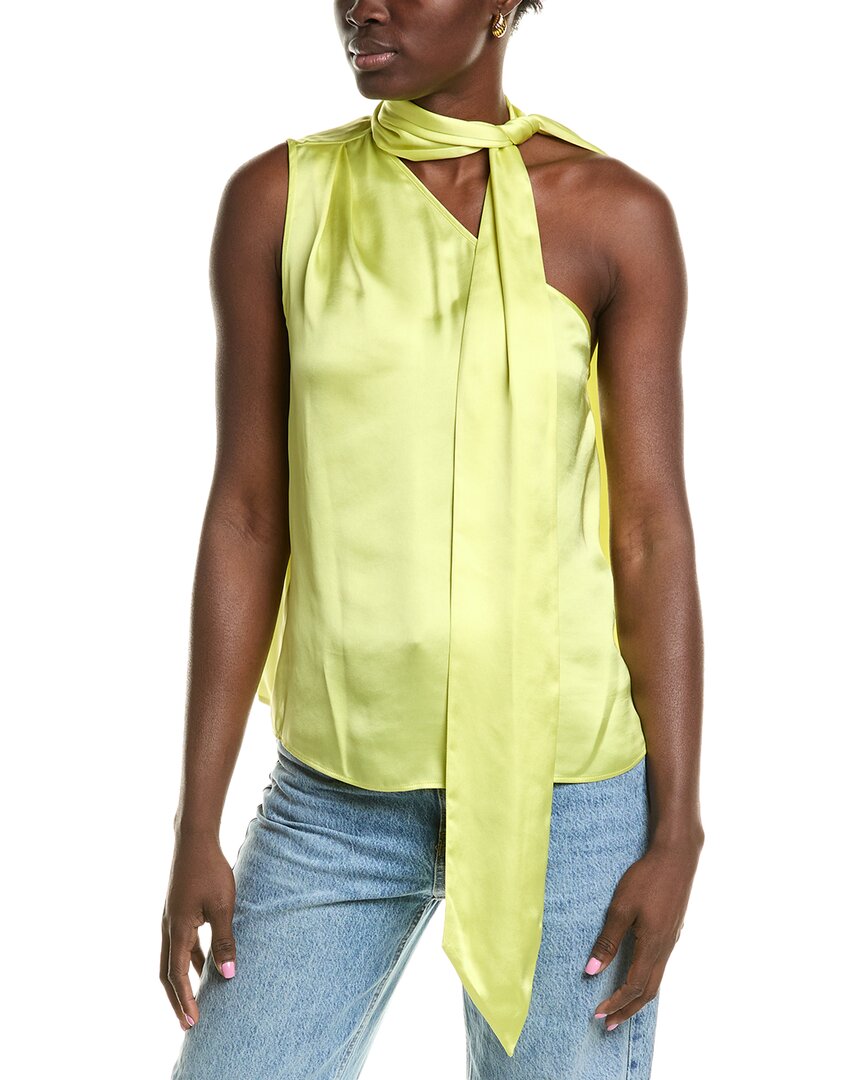 Bcbgmaxazria Asymmetric Top Yellow