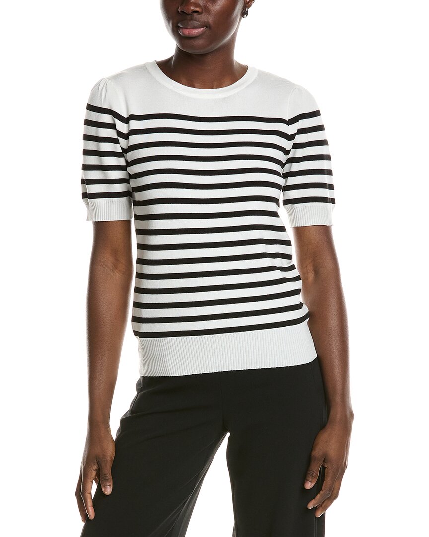 Brook + Lynn Sweater White