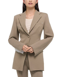 Helmut Lang Waisted Ponte Blazer
