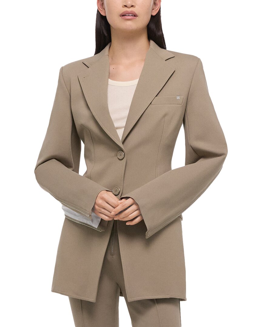 Helmut Lang Waisted Ponte Blazer