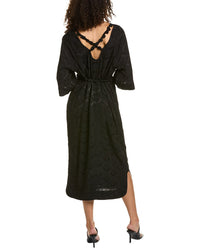 Ganni Jacquard Midi Dress