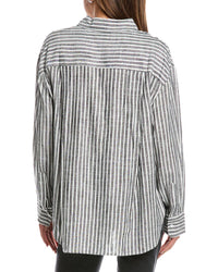 Reveriee Linen-Blend Shirt