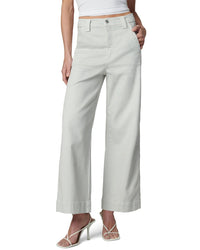 Joe's Jeans The Avery Vapor Wide Leg Ankle Jean White 23" Waist
