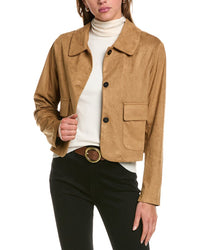 Femme Society Jacket Brown Multi