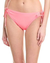 La Blanca Adjustable Loop Hipster Bikini Bottom Orange