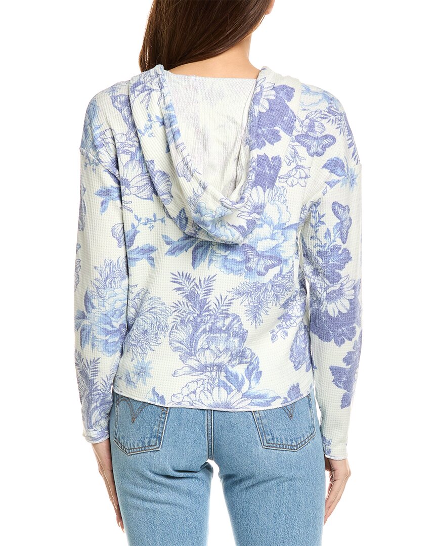 Chaser Semi Cropped Zip Front Hoodie