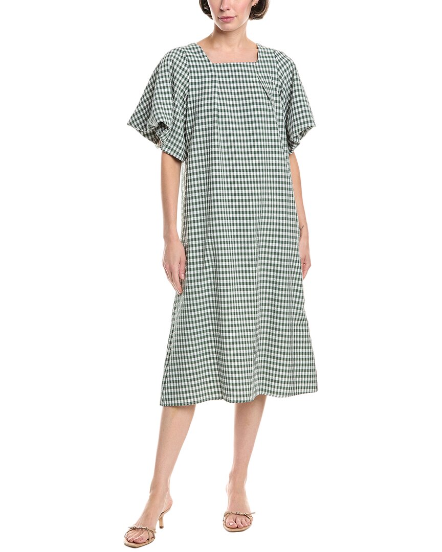 Madison Miles Midi Dress Green