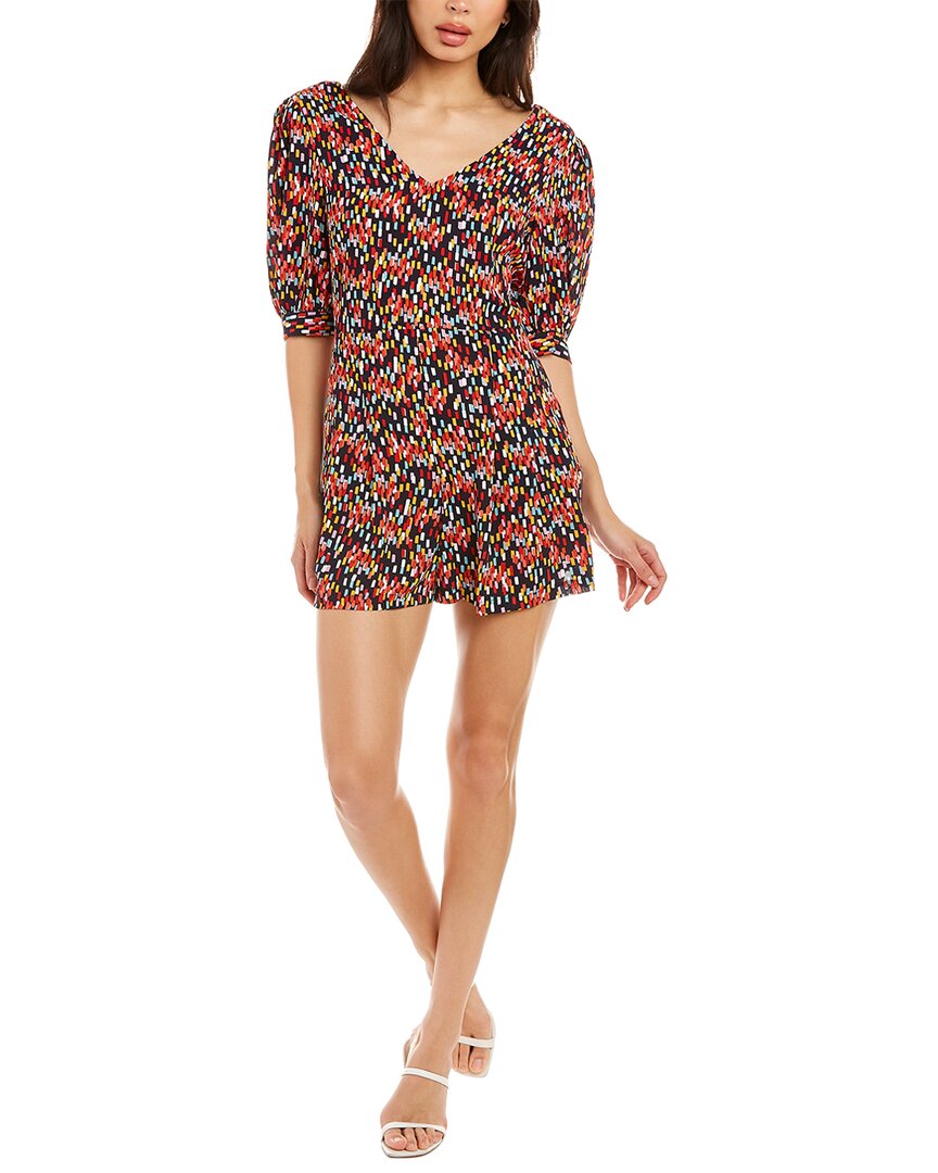 Traffic People Bow Down Playsuit Blue