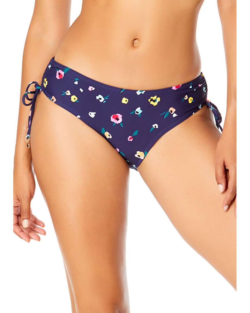 Anne Cole Alex Side Tie Bottom Grey Multi