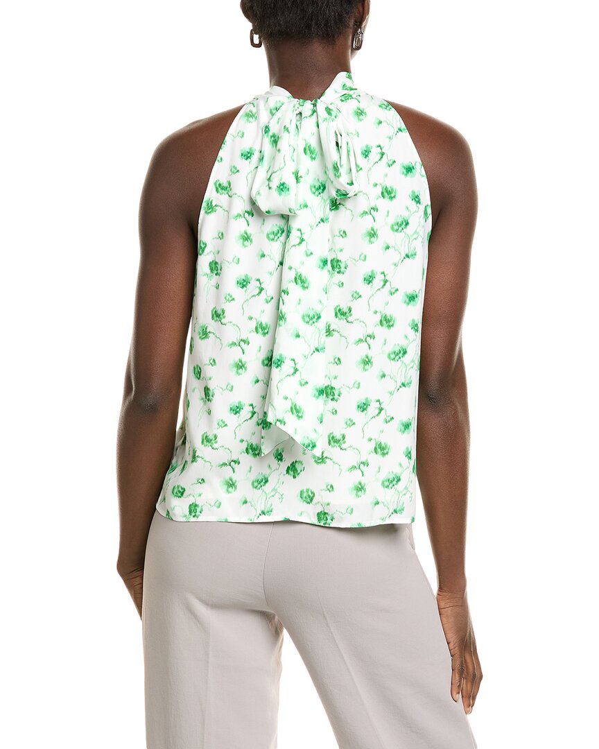 L.K.Bennett Frink Silk-Blend Woven Top