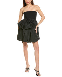 Cinq À Sept Stella Liv Side Bow Dress Black