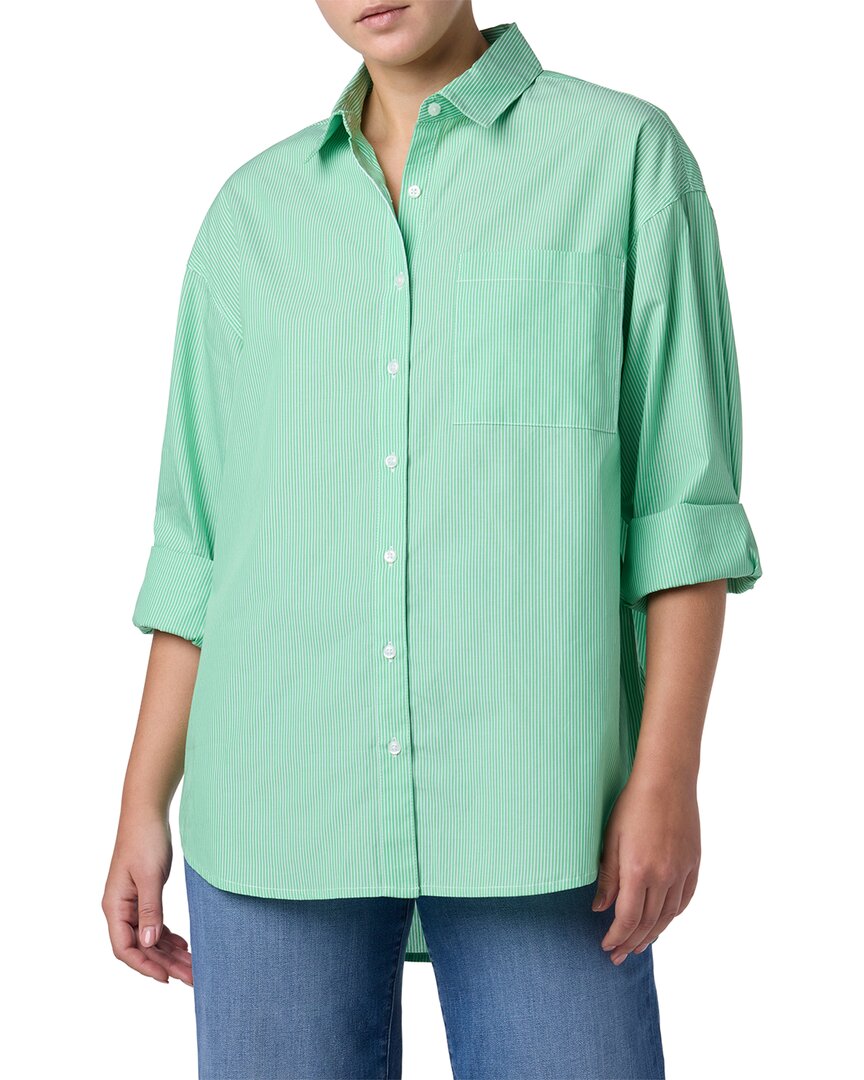 Joe’S Jeans The Boyfriend Button-Down Shirt Green