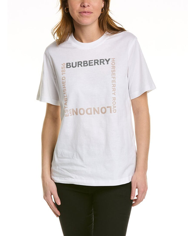 Burberry Square Print T-Shirt