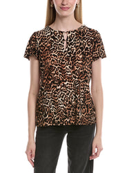Jones New York Noodle Print Top