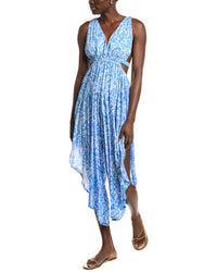 Tiare Hawaii Hope Jumpsuit One Size Fits All Blue
