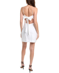 Faithfull The Brand Antibes Linen Mini Dress