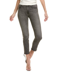 Ag Jeans Isabelle High-Rise Straight Crop Jean Blue