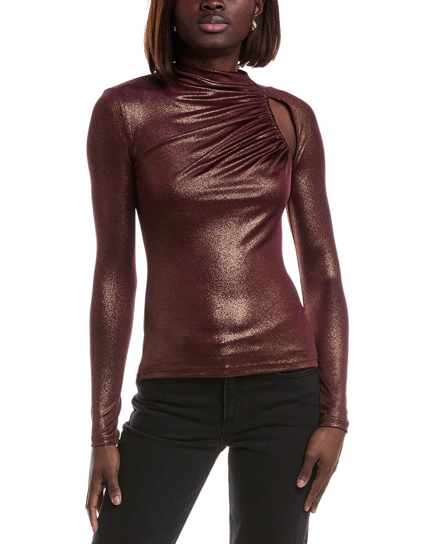 Significant Other Blouse Brown Multi