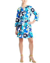 Natori Shirt Dress Blue