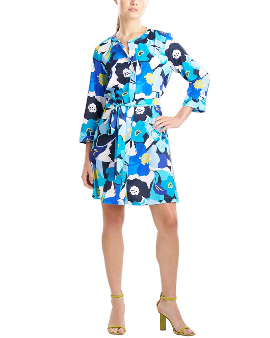 Natori Shirt Dress Blue