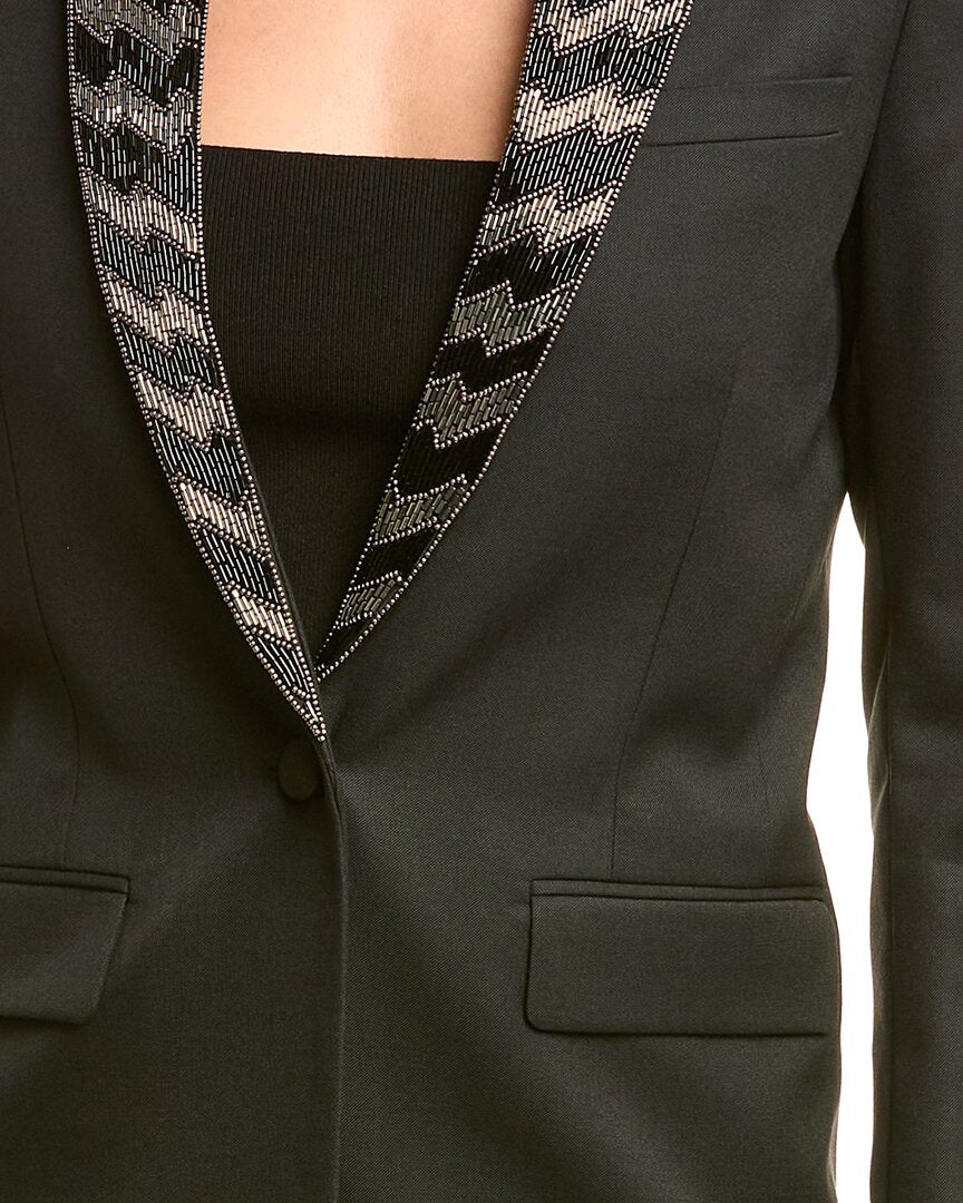 The Kooples Wool-Blend Blazer