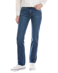 Hudson Jeans Nico Mid-Rise Park City Straight Jean Blue